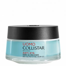 Collistar Crème Gel Matifiante Quotidienne Uomo pour Hommes, Visage, 50 ml